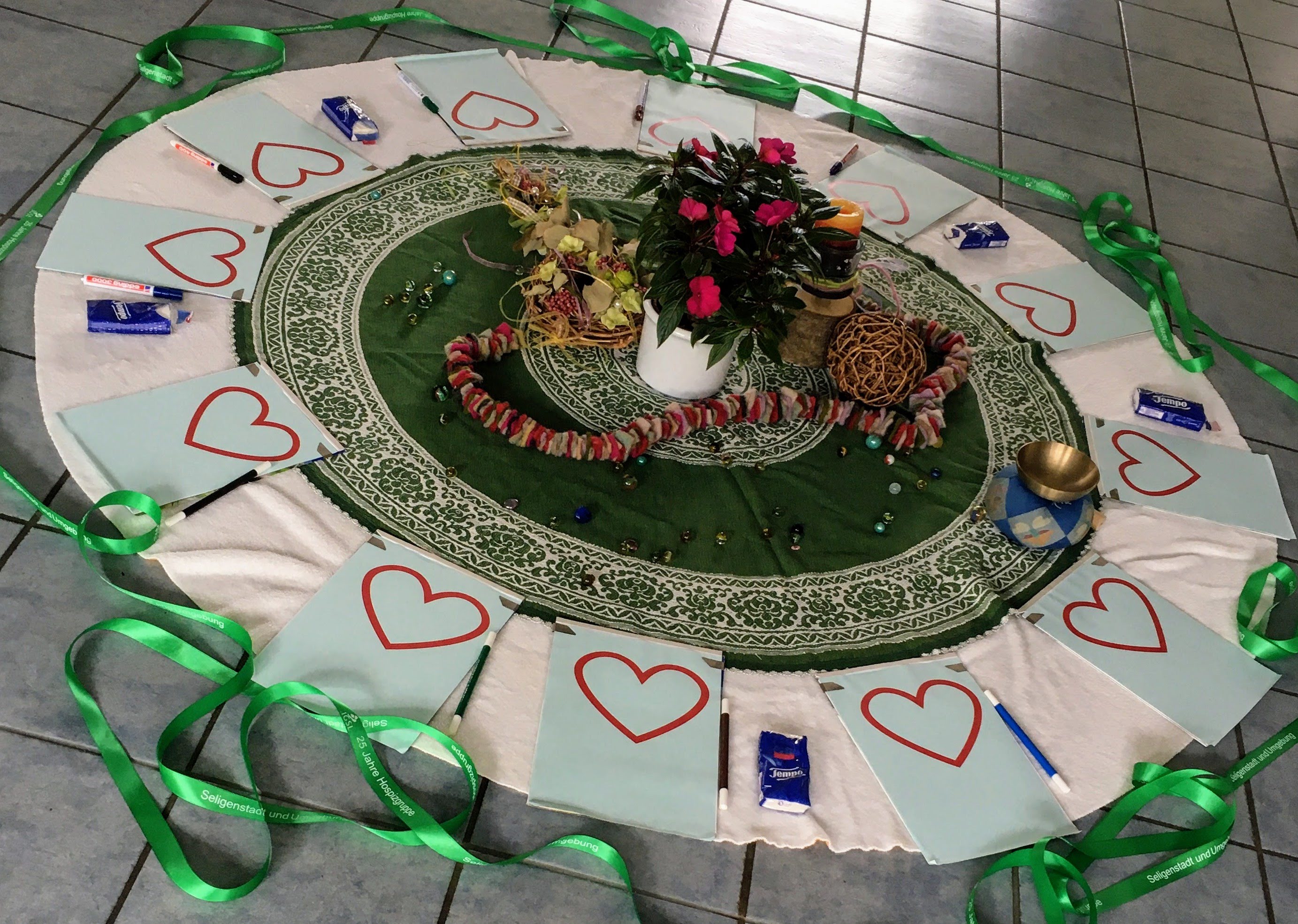 Zweites Treffen - Gestaltete Mitte